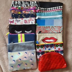 Makeup bags. 16 Ipsy bags (empty)